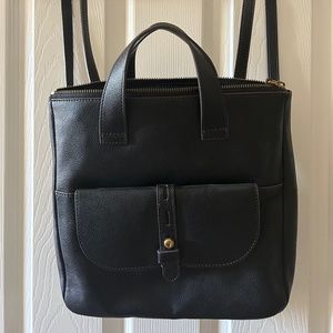 Fossil genuine leather hunter backpack